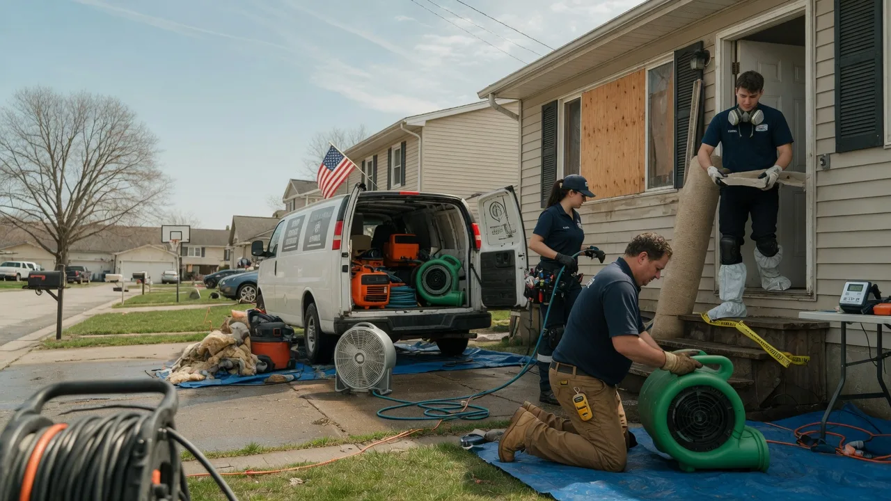 Water Damage Restoration in Reeves, LA near me
